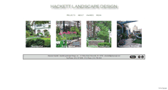 Desktop Screenshot of hackettlandscapedesign.com
